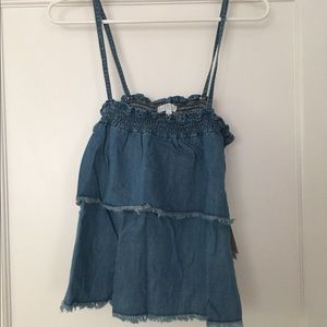 Denim Style Tank